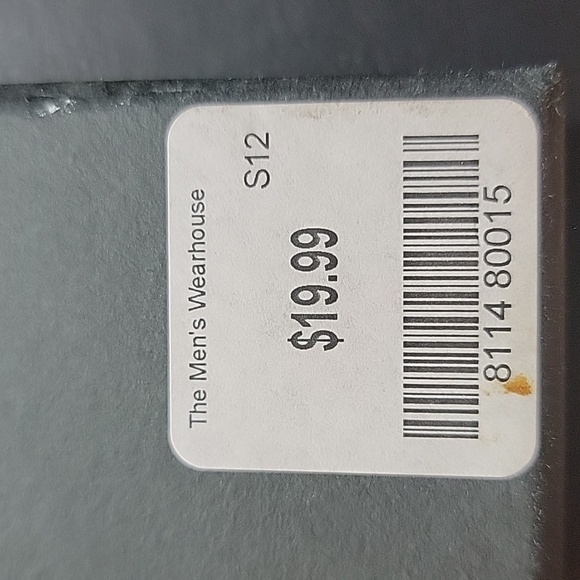 Men's Wearhouse Pronto Uomo Couture Red 100% Silk Bowtie - Picture 2 of 6